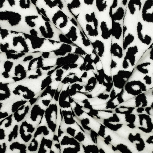 Sherpa - Teddy - Leo - schwarz - weiss